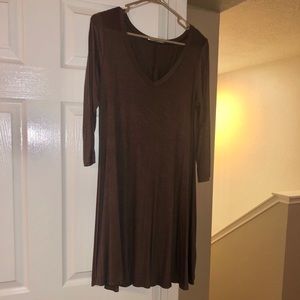 Cotton 3/4 sleeve Dress